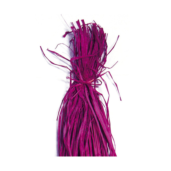 RAFIA NATURAL FUCSIA 250g1