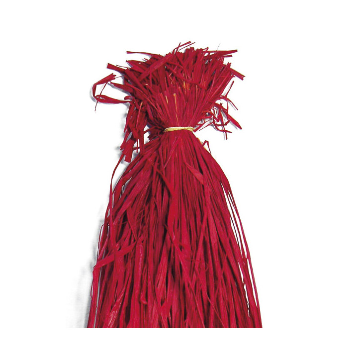 RAFIA NATURAL ROJO 250g1