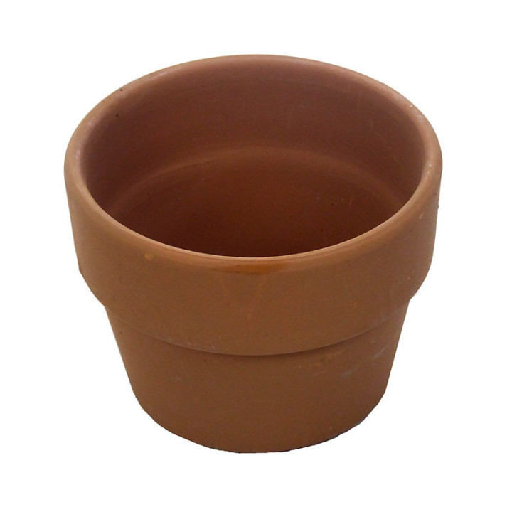 MACETA MARRON 7CM Ø8CM1