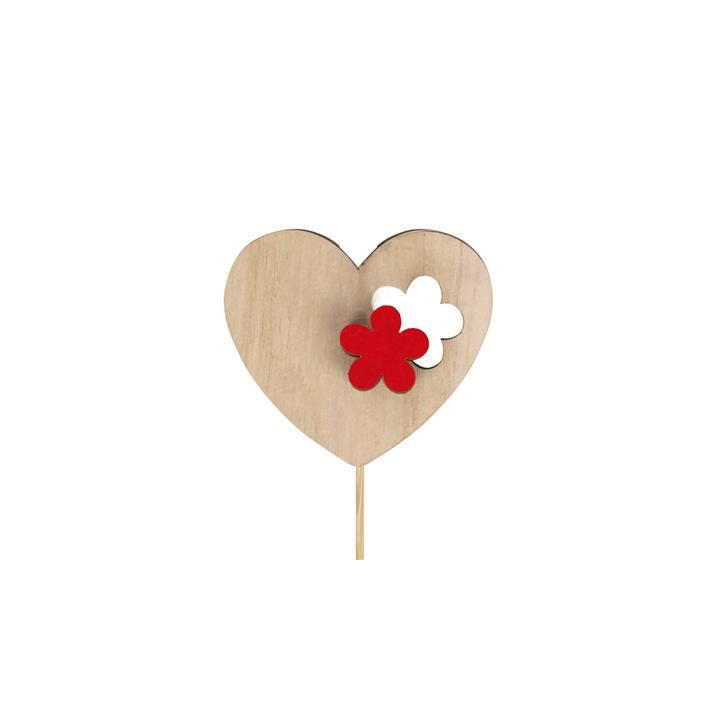 PICK HART BLOEM HOUT ROJO 6CM1