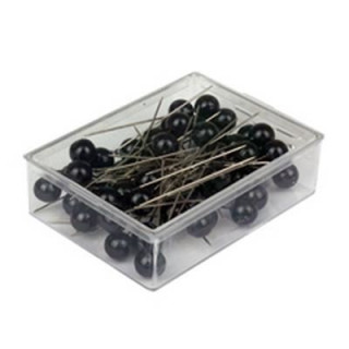 ALFILERES NEGRO 10mm (50UD)1