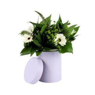CAJA CARTON PASTEL LILA 13Ø*17cm1