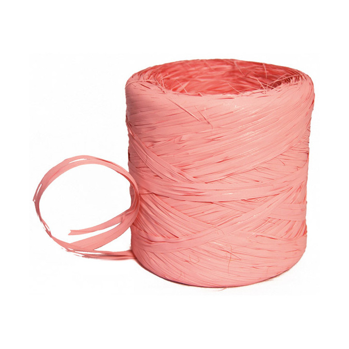 BOBINA DE RAFIA ROSA1