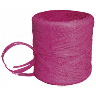 BOBINA DE RAFIA FUCSIA1