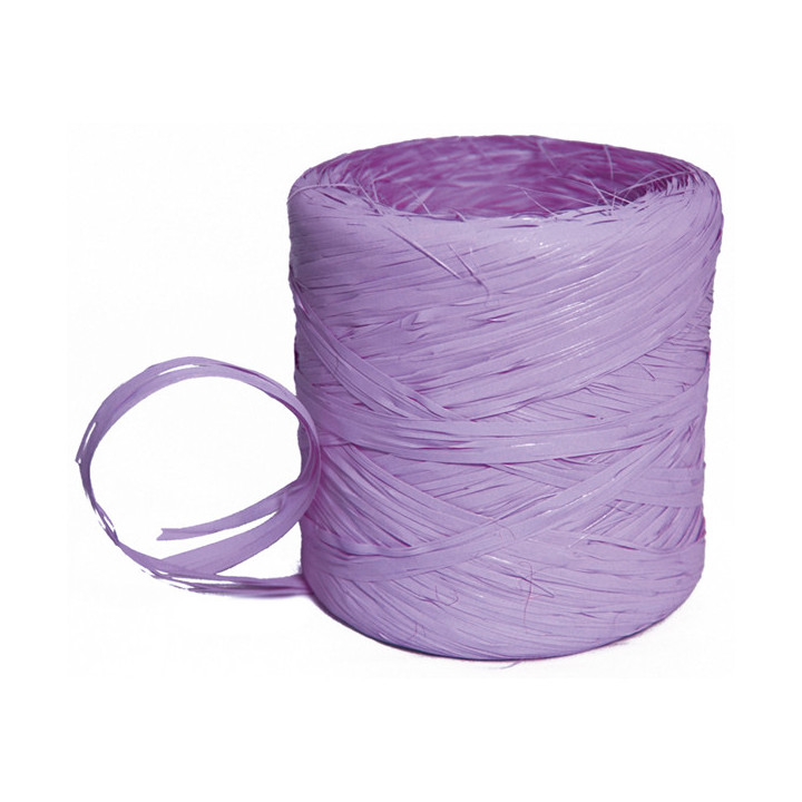 BOBINA DE RAFIA LAVANDA1
