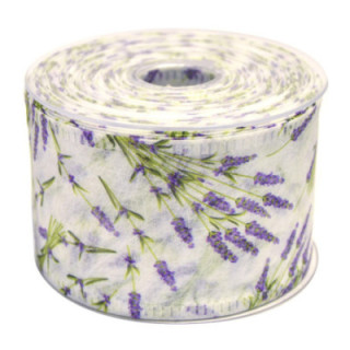 CINTA DECOFIBRA LAVANDA BLANCA1