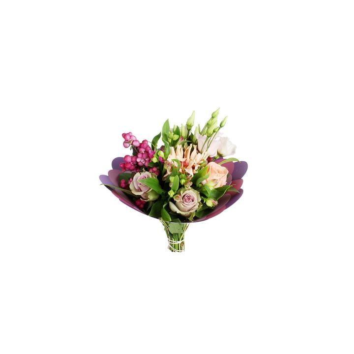 PORTA RAMOS PETAL PAPIER MORADO 32ØCM (10UNID)1