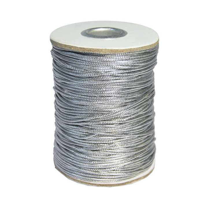 CORDON METALICO PLATA1