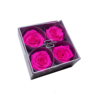 ROSA PRESERVADA PREMIUM 4 UNID RSG/24301