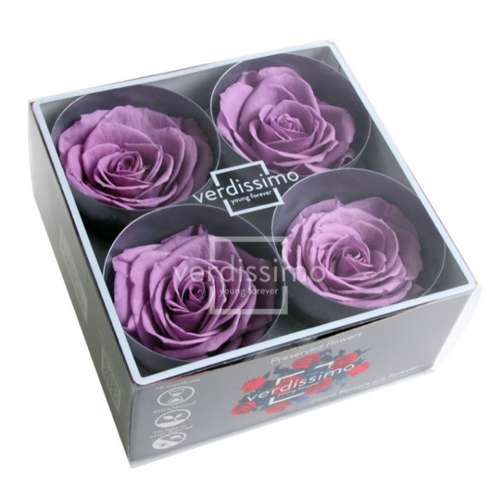 ROSA PRESERVADA PREMIUM 4 UNID RSG/28302