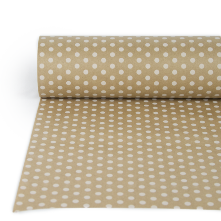 BOBINA PAPEL ANTIHUMEDAD KARF HAVANNA TOPOS BLANCOS1