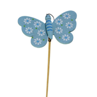 PICK MARIPOSA AZUL 8CM *50CM1