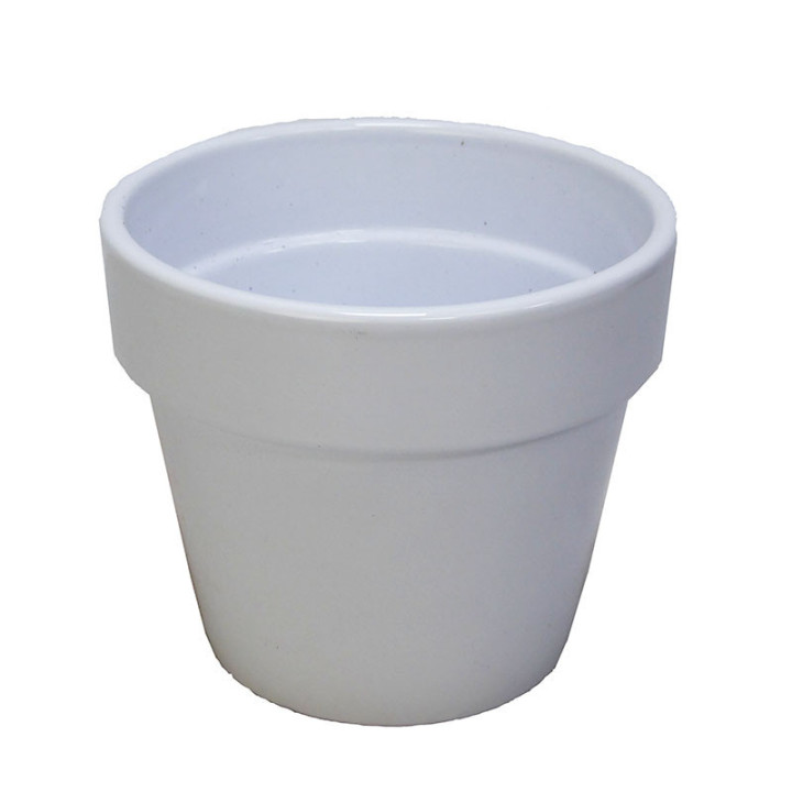 MACETA BLANCA 10.5CM Ø11.5CM1